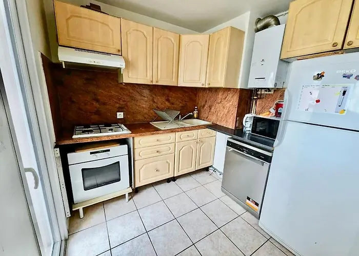 Au Coeur - Calme & Equipe Avec Wifi דירה גרנובל